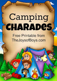 Sep 22, 2011 · on memozor, all matching games for adults are free and unlimited, so you can play as many games as you want. Camping Games Printable Camping Charades For All Ages