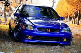 Blue Honda Civic Honda Civic Car Honda Civic Sedan Honda Civic