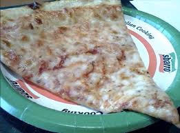 This product is a must try for anybody who like stuffing. Grubgradereview Cheese Pizza Slice From Sbarro