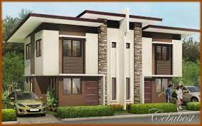 Modern Duplex Houses Facade House Duplex House Duplex House Design