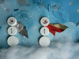 Bekijk meer ideeën over sneeuwpop ornamenten, sneeuwpop, kerst knutselen. Sneeuwpop Knutselen Van Plastic Doppen Knutsel Ideeen Voor Kinderen