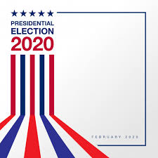 Premium Vector Background Presidential Election 2020