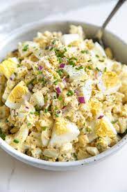 Egg Salad Recipe How To Make Egg Salad The Forked Spoon Recipe Egg Salad Recipe Best Egg Salad Recipe Easy Egg Salad