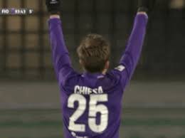 From wikimedia commons, the free media repository. Il Giovane Talento Viola Federico Chiesa Peace Gesture Peace Okay Gesture