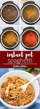 Easy Instant Pot Spaghetti Is One Of The Best Instant Pot Recipes For A Fast Family Instant Pot Pasta Recipe Instant Pot Dinner Recipes Best Instant Pot Recipe