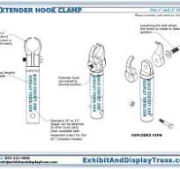 2″ Extender Hook Clamps / Attaching Truss and Accessories to ...
