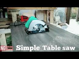 Cara Buat Table Saw Sederhana Make Simple Table Saw Youtube Table Saw Simple Table Simple