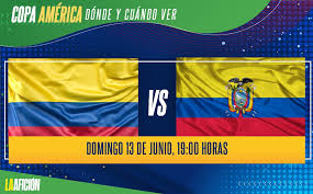Eliminatorias mundial sudamérica previa del partido de colombia v argentina el 8 de junio de 2021, incluídas las últimas noticias de los clubes, enfrentamientos, y así como los últimos cinco partidos. Colombia Vs Ecuador Donde Ver Copa America 2021