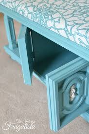 Turn a coffee table into an upholstered bench okay, here it is. Chunky 70s Coffee Table Repurposed Into An Upholstered Bench Interior Frugalista