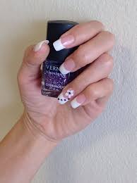 Kim Ngan First Pink White On Her Own Nails Les Nails Nails Nail Art