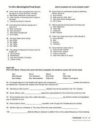 To Kill A Mockingbird Exams Novel Movie Vocabulary Tests To Kill A Mockingbird Tracee Orman Education And Literacy