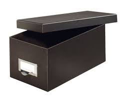 We offers business card storage box products. Globeweis Fiberboard Index Card Storage Boxes 4 X 6 Card Size Solid Black