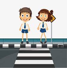 ناقل عبور الطريق حمار وحشي معبر طالب المدرسة png وملف psd للتحميل مجانا cross vector road vector zebra