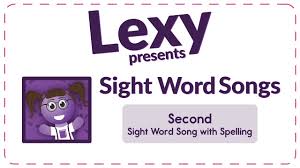 Second Grade Sight Word Song With Spelling Youtube