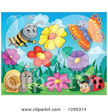 Http Error 403 Forbidden Cartoon Flowers Spring Garden Flowers Cartoon Garden