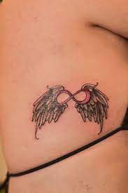 The symbol itself was introduced by the english mathematician and priest john wallis in 1655. Two Custom Infinity Tattoos At The Illustrator Tattoo Infinity Tattoos Feather Tattoo Design Infinity Tattoo With Feather