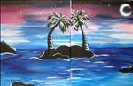 Moonlit Palms *Paint as Set or Single