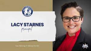 Meet the new principal Kimbrough Middle School, Lacy Starnes! 🎉 Lacy's  career as an educator began 15 years ago at John Horn High School, where  she served as a teacher and coach