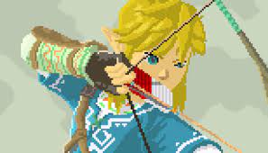 8bit link botw | zelda art, legend of zelda memes. Botw Link Pixel Art By Xenotailsdraws On Deviantart