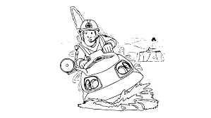 Wenn dies nötig ist, kann er seinen hubschrauber benutzen. Feuerwehrman Sam Ausmalbilder Kostenlos Malvorlagen Windowcolor Zum Drucken