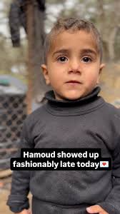 The cameraman asked Hamoud, "Why are you late? What held you up?" Hamoud  replied, "I was busy playing with my toys... then I decided to make an  appearance!"