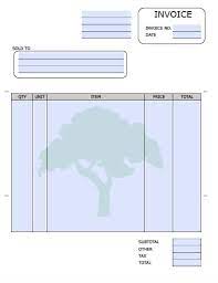 Free Landscaping Lawn Care Service Invoice Template Pdf Word Excel
