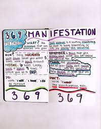 369 Manifestation Technique Positive Self Affirmations Spiritual Journals Manifestation Quotes
