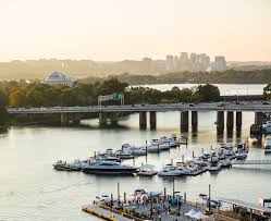 American spirit is located at the wharf on the washington channel and can sail up to the bridge(s) on both the channel and the potomac river, but not beyond as there are no drawbridges. The Wharf Marina Washington D C Snag A Slip