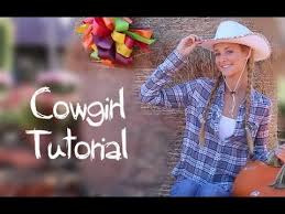 Men with long hair have a range of cool hairstyles to choose most men should try long hair once in their lifetime. Cowgirl Makeup Hair Halloween Costume Youtube