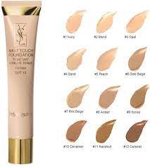 Товар 5 ysl yves saint laurent matt touch compact foundation rechargeable/refillab. Bol Com Yves Saint Laurent Matt Touch Foundation Foundation 30 Ml