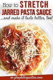 No artificial ingredients · no added sugar · gluten free How To Stretch Jarred Pasta Sauce And Why You Should
