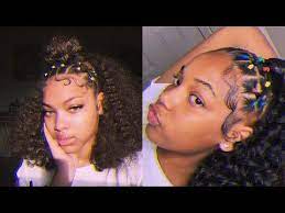 Rubber Bands On Natural Hair Edges Hairstyles Compilation Youtube Hair Styles Natural Hair Styles Natural Hair Styles Easy