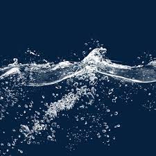 Bubbles Rising Slowly Under The Water Heart Water Drops Can Be Used For Cosmetics Poster Background Dense Water D Water Background Water Photography Background