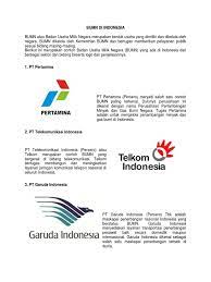 Beberapa dari contoh perusahaan bumn persero yang terdapat di indonesia itu diantaranya pt. Contoh Contoh Gambar Perusahaan Yang Termasuk Dalam Bumn Bumd Bums