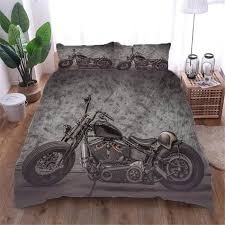 Optez pour la housse de couette personnalisable ! Couette Aouauro Housse De Couette 220x240 Moto 3d Parure De Lit Avec Fermeture Agrave Glissiegravere Et 2 Taies Doreiller Pour Ch494 Cdiscount Maison
