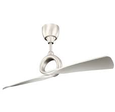 Brushed nickel dual threaded ceiling fan extension downrod Kichler 300168ni Link 54 Ceiling Fan With Build Com