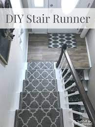 Because vinyl stair runners have tiny teeth on the underside, a lesser amount of work and securing implements are. Diy Stair Runner Just Call Me Homegirl