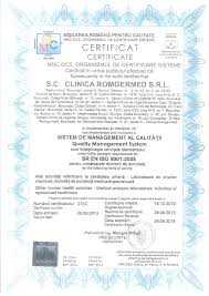 Activitãti de asistentã medicalã ambulatorie. Romgermed Diplome Certificari