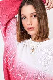 GCDS Maglia Logo Rosa