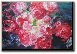 Floral arrangements and flowers have long been the subject matter for paintings created by famous and amateur painters alike. Abstract Art Flowers Paintings Collections 100 Hand Painted