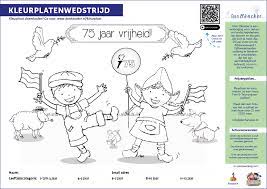 Bij die omzwervingen komen deze spechten ook regelmatig in (stads)tuinen terecht. Kleurplaat 75 Jaar Vierdaagse Alblasserwaard Facebook