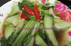 Masukkan bawang putih dan bawang merah yang telah di mayang halus. Resepi Sawi Siew Pak Choy Masak Sos Tiram Sedap Blog Santai Santai Jerr