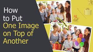 Drag your text or logo to any place within the picture. How To Put One Picture On Top Of Another Overlay Images In One Click Youtube