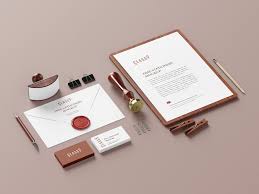 Free Stationery Mockup On Behance Free Stationery Stationery Mockup Stationery Mockup Free