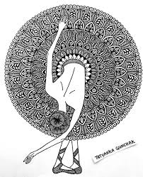 Ballerina By Tatyanka Gunchak On Deviantart Mandala Design Art Boho Art Drawings Mandala Art Lesson