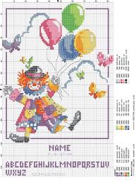 Over 1,500 to choose from! 70 Clowns Ideas Cross Stitch Cross Stitch Patterns Stitch Patterns