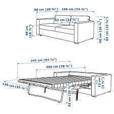Sofà bed in a box. Vimle Divano Letto A 2 Posti Grann Bomstad Ocra Bruna Ikea Svizzera