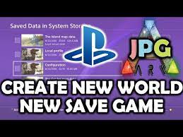 First, players need to create a new single player game in ark: Ark Ps4 Create New Save New World Ark Survival Evolved Tutorial Youtube