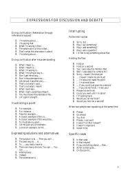 I talk about normal sentences, negatives, and questions. Useful Phrases For Discussion And Debate In English Eslbuzz Learning English