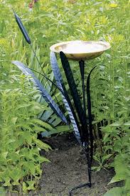 The cattail birdbaths from achla designs are sculptural pieces of garden art that also benefit the wildlife in your yard. Duncraft Com Achla Single Cattail Bird Bath